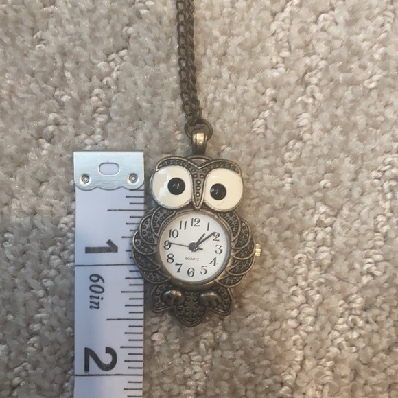 3 for $20💎Owl clock necklace - Picture 6 of 6